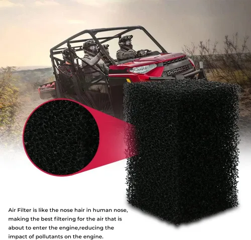 Vista 2 de Pantalla de prefiltro de entrada de aire para Polaris Ranger