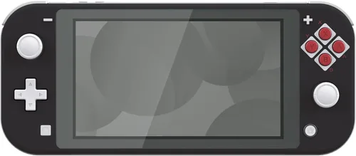 Vista 3 de eXtremeRate Classic NES Style DIY Replacement Shell for Nintendo Switch Lite, NSL Handheld Controller Housing wScreen Protector, Custom Case Cover