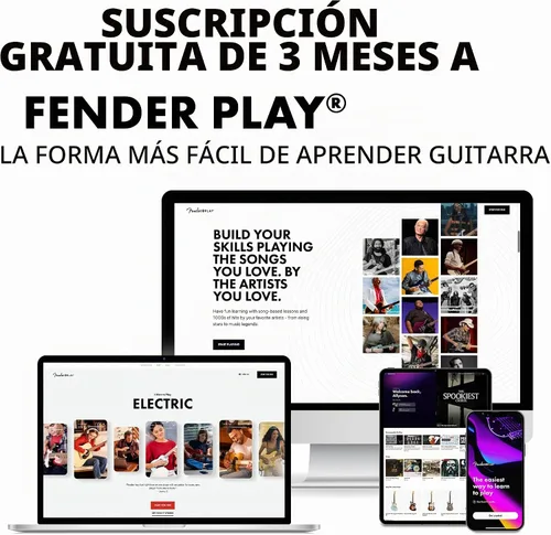 Vista 3 de Squier Sonic Series Stratocaster Pack - 2 colores Sunburst