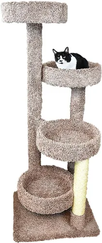 Vista 9 de New Cat Condos Árbol para gatos, beige
