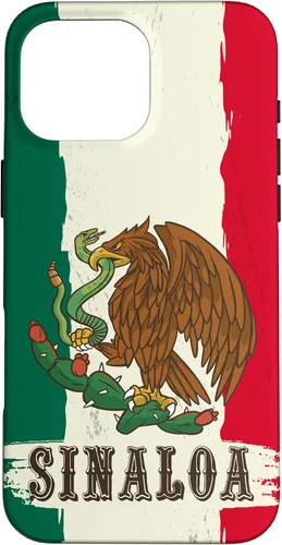 Vista 19 de Sinaloa Mexico Flag Sinaloa Case for iPhone 17