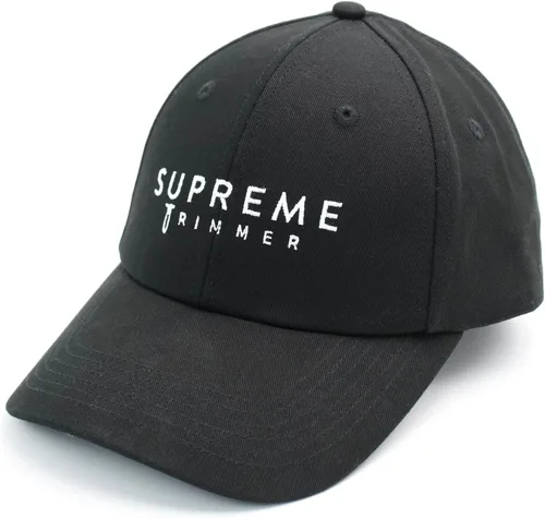 Vista 2 de Supreme Trimmer Sombrero - Sombrero negro, gorra blanca con logotipo de golfbéisbol, Negro
