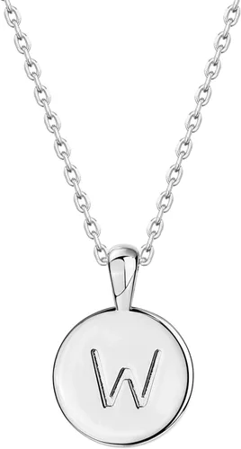Vista 14 de PAVOI - Collar con dije de letra inicial chapado en oro de 14 quilates para mujer Collar con inicial alfabética de oro