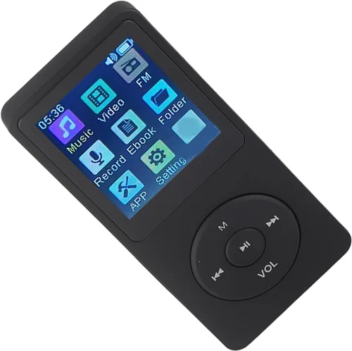 Vista 9 de Reproductor de música multimedia Reproductor de música Apagado rápido Fácil uso portátil 1.8 pulgadas LCD MP4 (negro)