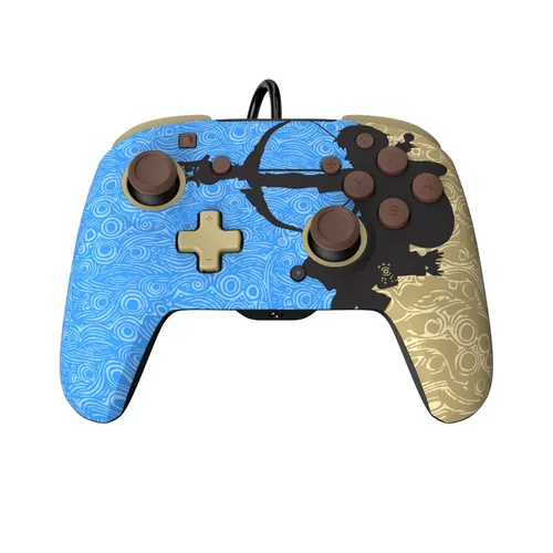 Vista 11 de PDP REMATCH Wired Controller for Nintendo Switch Lite OLED - Ancient Arrow