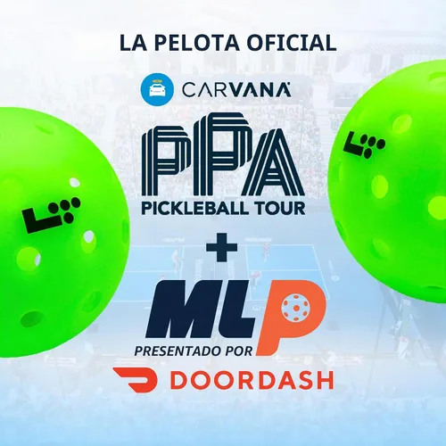 Vista 2 de LT Pro 48 Pickleball - Pelota oficial de PPA Tour con 48 agujeros y construcción duradera de 2 piezas