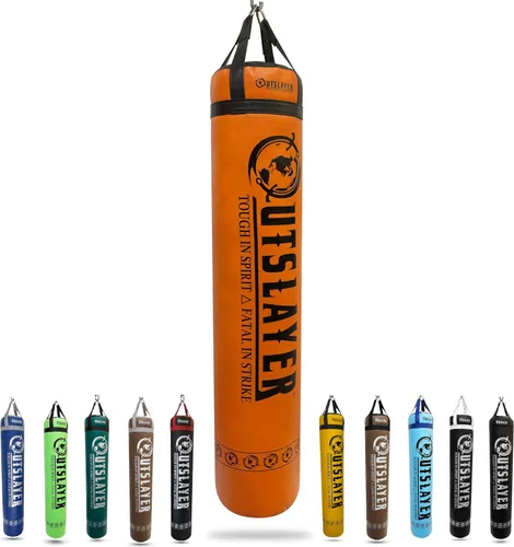 Vista 12 de Outslayer Muay Thai Kickboxing Bolsa pesada (130 libras)