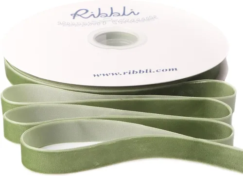 Vista 34 de Ribbli - Cinta de terciopelo negro de 1 pulgada, carrete continuo de 25 yardas, cinta de Navidad negra para envoltorios de regalos, manualidades