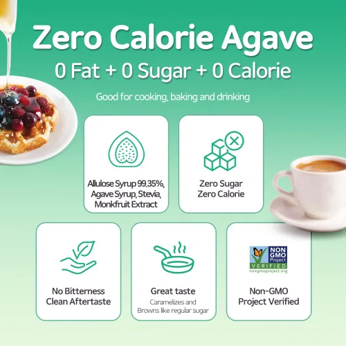 Vista 2 de ALTist Edulcorante de jarabe de alulosa – Alternativa de azúcar líquida cero calorías, ceto, vegano, sin OGM, a base de plantas Reemplazo