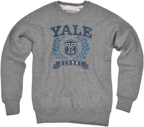 Vista 19 de Campus Lab Collegiate Classic Alumni Seal - Sudadera unisex con cuello redondo para adultos