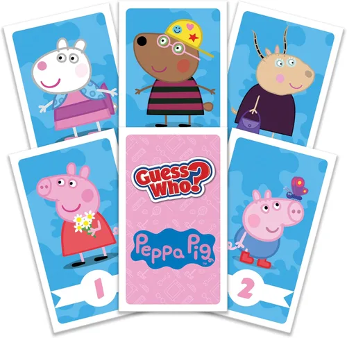 Vista 3 de Winning Moves Peppa Pig Guess Who? Board game including Peppa, Mummy Pig, George, Daddy Pig easy to set up, gift for children from 6 years