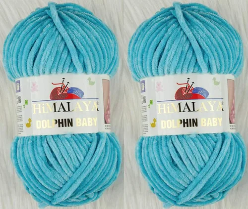 Vista 40 de Himalaya Dolphin 80301 - Ovillo de lana para tejer, 2 madejas, 264 yardas, 2 x 3.53 oz (80301)