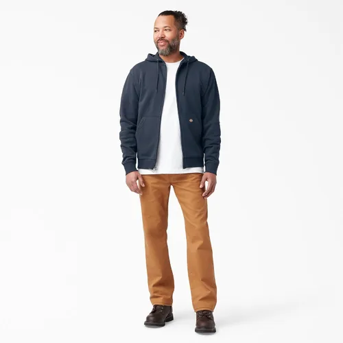 Vista 5 de Dickies - Sudadera con capucha y cierre completo de forro polar para hombre