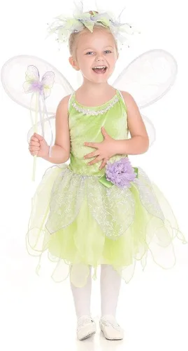 Vista 8 de Little Adventures disfraz de hada para baile, M (3-5 años), Tinkerbell Fairy