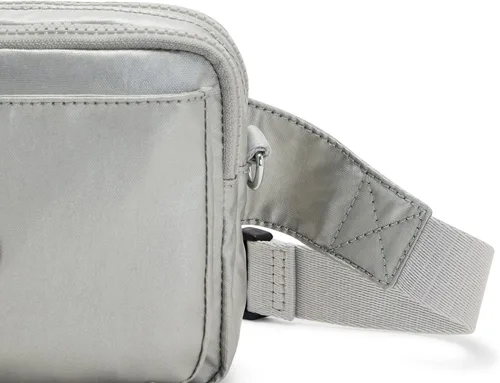 Vista 5 de Kipling Abanu - Bolso cruzado para mujer, ligero, cintura ajustable con bolsillos con cremallera de múltiples compartimentos