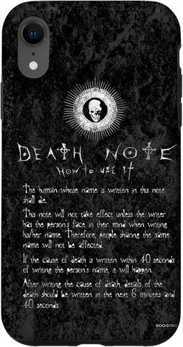 Vista 25 de Death Note Cómo usarlo funda para iPhone 17