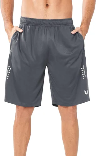 Vista 2 de NORTHYARD Pantalones cortos deportivos de baloncesto para hombre, de 5, 7, 10 pulgadas, para entrenamiento, gimnasio, secado rápido, pantalones