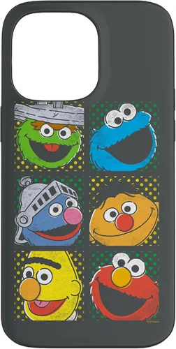Vista 21 de Funda para iPhone 16 Sesame Street Group Squares