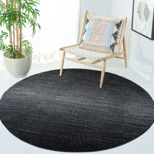 Vista 36 de SAFAVIEH Adirondack Collection - Alfombra decorativa, 2 pies 6 pulgadas x 4 pies, color negro y gris, diseño moderno, no desprende pelusa y de fácil