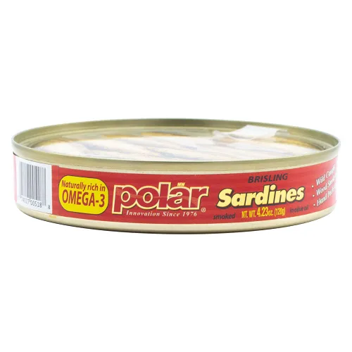 Vista 11 de MW Polar Sardinas Brisling Ahumadas en Aceite de Oliva, de 4.23 Oz - Paquete de 12