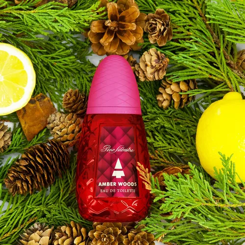 Vista 2 de Amber Woods by Pino Silvestre - Colonia para hombres - Aroma aromático, amaderado y picante - Mezclado con lavanda, pachulí y sándalo - Espray EDT