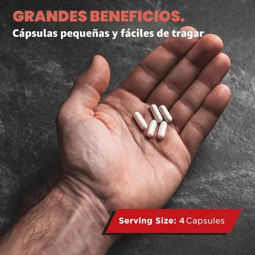 Vista 4 de Testosil - Suplemento avanzado de apoyo de testosterona para hombres - Fórmula de vitalidad con Ashwagandha KSM-66 y fenogreco - Promueve la salud