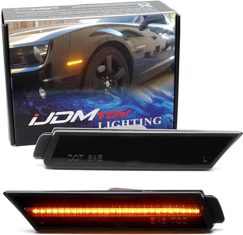 Vista 11 de iJDMTOY Luces LED de posición laterales delanteras para Chevrolet 2010-2015