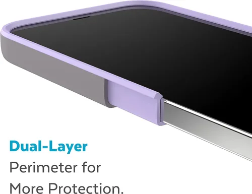 Vista 7 de Speck Funda para iPhone 14 y iPhone 13, protección contra caídas, resistente a los arañazos, diseñada para carcasa MagSafe con revestimiento suave