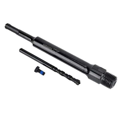 Vista 44 de Mollom Sierra perforadora para hormigón SDS Plus de 8.661 in, cortador de agujeros de alta resistencia con broca de posición central de 4.331 in