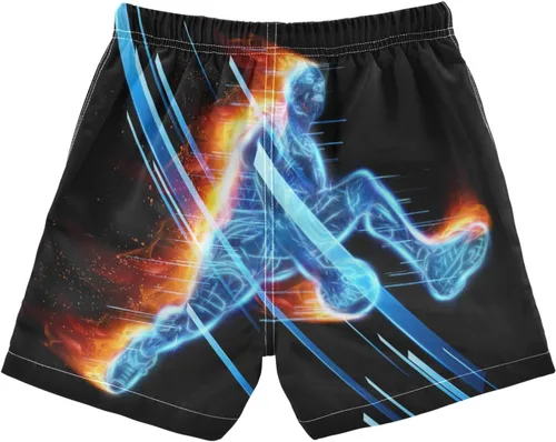 Vista 7 de Dussdil Traje de baño para niños, traje de baño para adolescentes, traje de baño