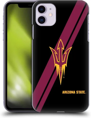 Vista 14 de Head Case Designs Officially Licensed Arizona State University ASU Banner Hard Back Case Compatible with Apple iPhone 11