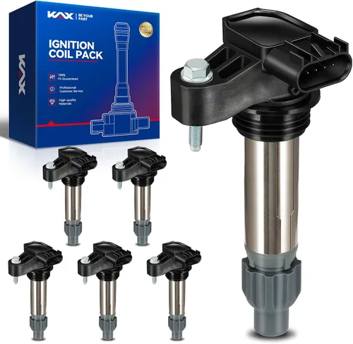 Vista 22 de Bobina de encendido KAX UF434 1 paquete Compatible con Impala, Equinox, G6, Malibu, Silverado 1500, Uplander, Torrent, Lucerne, Express 1500, Sierra