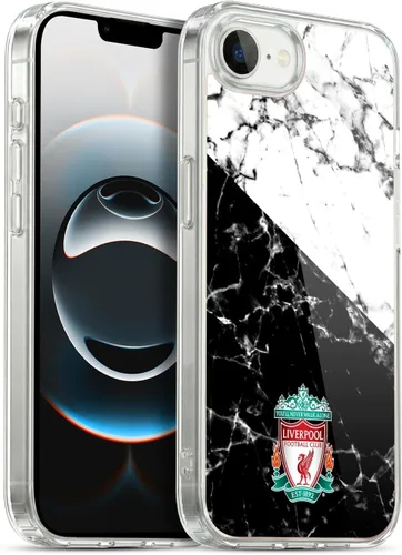 Vista 87 de Oficial LIVERPOOL Football Club 2017/18 Mármol Soft Gel Case para iPhone de Apple 7 Plus/8 PLUS Escudo negro.