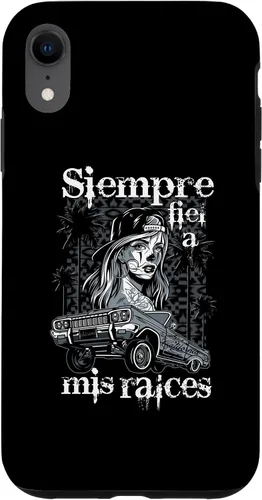Vista 25 de iPhone 16 Chicana Style Lowrider Ropa Mujeres Mexicano-Americana Latina Case