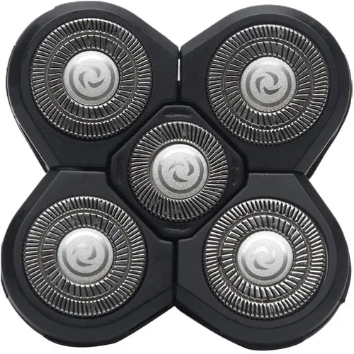 Vista 8 de Cabezales de repuesto para afeitadoras eléctricas para hombre, 5 cabezales, hoja de repuesto para barba, hoja flotante alternativa, lavable