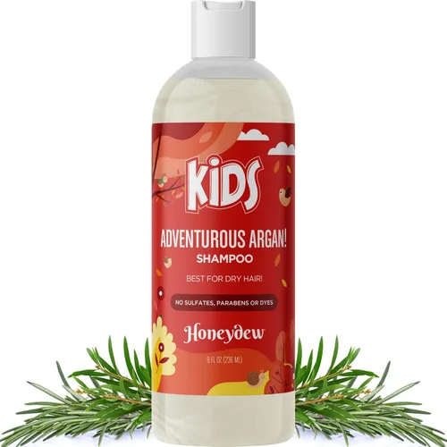 Vista 10 de HONEYDEW Champú limpiador para niños para cuero cabelludo seco, champú para el cuidado del cuero cabelludo escamoso seco para niños y removedor