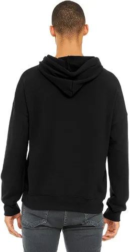 Vista 2 de Bella Canvas Sudadera con capucha de forro polar DTM para hombre (3729)