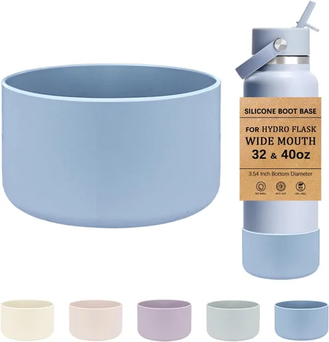 Vista 28 de HEYSKAY - Base de silicona para botella de agua Hydro Flask de boca ancha de 32 a 40 onzas