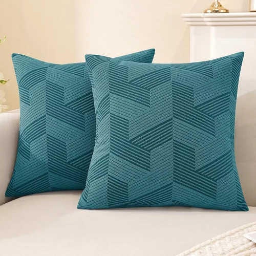 Vista 40 de JIVINER - Juego de 2 fundas elásticas para sillas de comedor, fundas geométricas de jacquard para sillas de comedor, fundas lavables para sillas