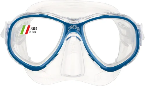 Vista 7 de Cressi Máscara de silicona para niños y niñas Perla Jr Made in Italy