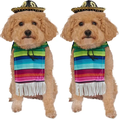 Vista 8 de Disfraz para mascotas de Halloween, colección clásica, L, Azul