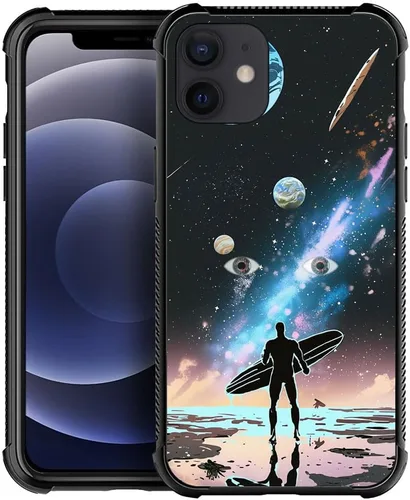 Vista 19 de Funda protectora de poliuretano termoplástico resistente a los arañazos y a los golpes, compatible con iPhone 11 de 6.1 pulgadas, diseño de flores