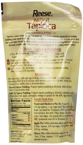 Vista 2 de Reese Tapioca granulada, 8 oz