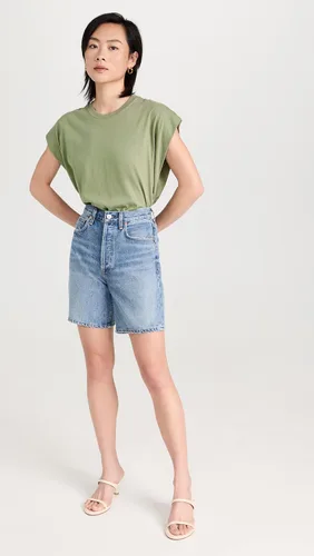 Vista 5 de Pistola Denim Camiseta Trina Muscle para mujer