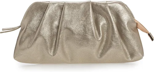 Vista 25 de CHARMING TAILOR Bolso tipo sobre elegante de cuero vegano suave con pliegues de PU para mujer Soft PU leather