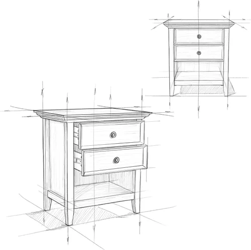 Vista 12 de SIMPLIHOME Amherst Mesita de noche tradicional de madera maciza de 24 pulgadas de ancho, color negro, para sala de estar y dormitorio
