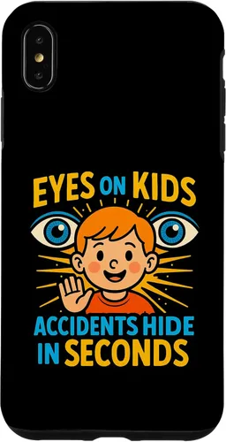 Vista 11 de Eyes on Kids Child Safety Gift for Moms, Granny, Grandad Case for iPhone 16