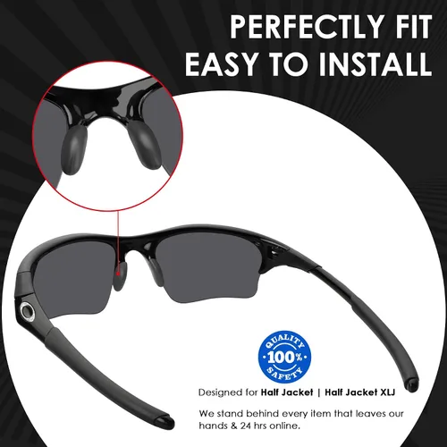 Vista 3 de BLAZERBUCK Kits de calcetines de repuesto para gafas de sol Oakley Half Jacket XLJ