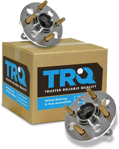 Vista 94 de TRQ Juego de 2 rodamientos de rueda delantera y conjunto de cubo compatible con Tesla 3 2020 Y 2018-2019 para Tesla 3 2020 Tesla Y AWD 2018-2019