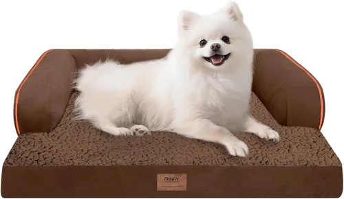 Vista 83 de Cama pequeña para perros y sofá para gatos, camas ortopédicas impermeables para perros pequeños, cama para gatos, sofá para mascotas cómodo